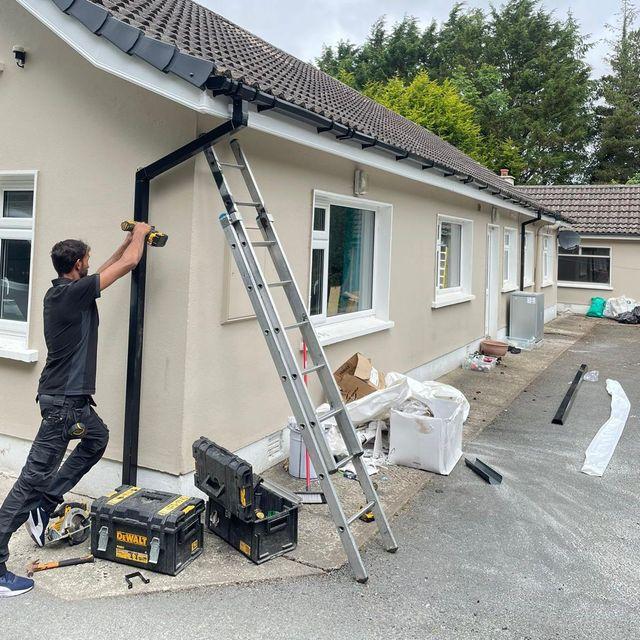 Gutter cleaning and repair services in Dublin - Roofing365
